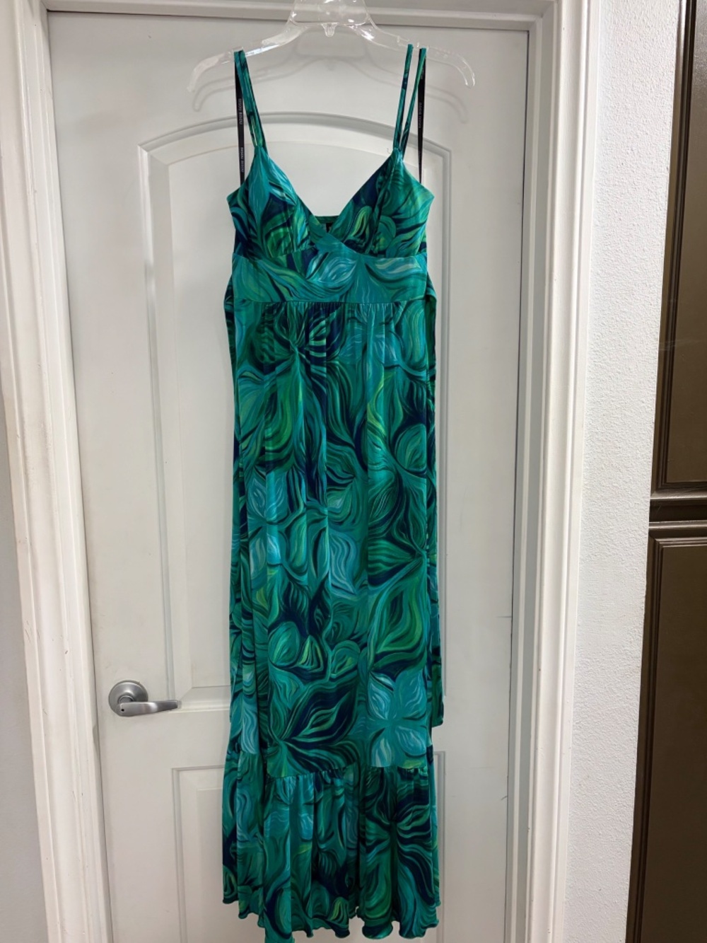 Bisou Bisou Spaghetti Strap Maxi Dress Size 8